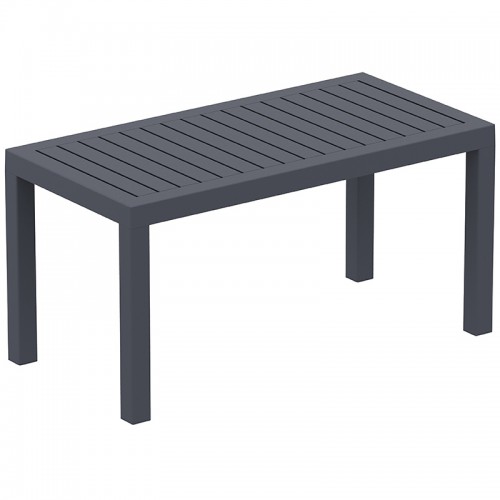 OCEAN DARK GREY ΤΡΑΠΕΖΙ 90Χ45Χ45εκ. ΠΟΛ/ΝΙΟΥ Εξωτερικού Χώρου