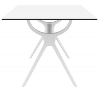 AIR ΤΡΑΠΕΖΙ 180Χ90Χ74εκ. WHITE LAMINATE 12mm