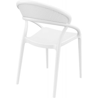 SUNSET WHITE ΚΑΡΕΚΛΑ ΠΟΛ/ΝΙΟΥ 54Χ56Χ82εκ.