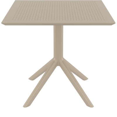 SKY TAUPE 80X80X74εκ. ΤΡΑΠΕΖΙ ΠΟΛ/ΝΙΟΥ SKY TAUPE 80X80X74εκ. ΤΡΑΠΕΖΙ ΠΟΛ/ΝΙΟΥ