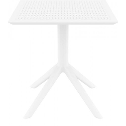 SKY WHITE 70X70X74εκ. ΤΡΑΠΕΖΙ ΠΟΛ/ΝΙΟΥ SKY WHITE 70X70X74εκ. ΤΡΑΠΕΖΙ ΠΟΛ/ΝΙΟΥ