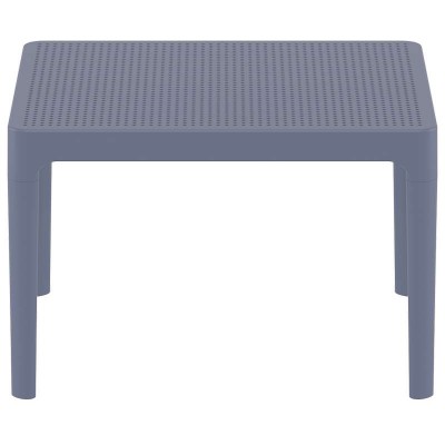 SKY DARK GREY 50Χ60Χ40εκ. ΤΡΑΠΕΖΙ ΠΟΛ/ΝΙΟΥ Εξωτερικού Χώρου