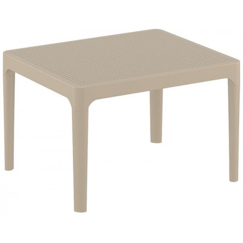 SKY TAUPE 50Χ60Χ40εκ. ΤΡΑΠΕΖΙ ΠΟΛ/ΝΙΟΥ Εξωτερικού Χώρου