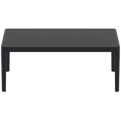 SKY BLACK 100Χ60Χ40εκ. ΤΡΑΠΕΖΙ ΠΟΛ/ΝΙΟΥ Εξωτερικού Χώρου