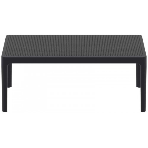 SKY BLACK 100Χ60Χ40εκ. ΤΡΑΠΕΖΙ ΠΟΛ/ΝΙΟΥ Εξωτερικού Χώρου