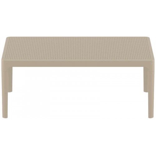 SKY TAUPE 100Χ60Χ40εκ. ΤΡΑΠΕΖΙ ΠΟΛ/ΝΙΟΥ Εξωτερικού Χώρου