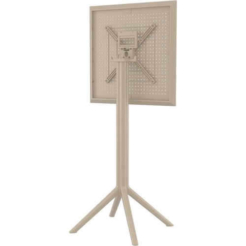 SKY TAUPE BAR 60Χ60Χ108εκ.ΠΤΥΣ/ΝΟ ΤΡΑΠ. ΠΟΛ/ΝΙΟΥ Εξωτερικού Χώρου