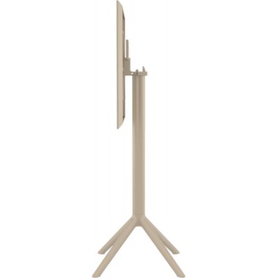 SKY TAUPE BAR 60Χ60Χ108εκ.ΠΤΥΣ/ΝΟ ΤΡΑΠ. ΠΟΛ/ΝΙΟΥ Εξωτερικού Χώρου