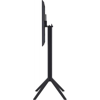 SKY BLACK BAR 60Χ60Χ108εκ.ΠΤΥΣ/ΝΟ ΤΡΑΠ. ΠΟΛ/ΝΙΟΥ Εξωτερικού Χώρου