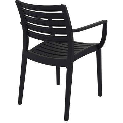 ARTEMIS BLACK ΠΟΛΥΘΡΟΝΑ ΠΟΛ/ΝΙΟΥ 58X58X83.5εκ.