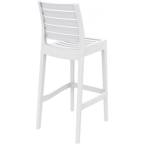ARES ΣΚΑΜΠΟ ΜΠΑΡ75εκ. WHITE ΠΟΛ/ΝΙΟΥ ARES ΣΚΑΜΠΟ ΜΠΑΡ75εκ. WHITE ΠΟΛ/ΝΙΟΥ