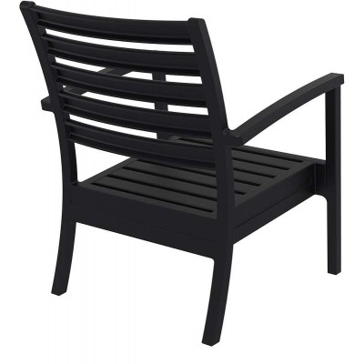 ARTEMIS XL BLACK(Σ12)ΠOΛΥΘΡΟΝΑ ΠΟΛ/ΝΙΟΥ 71Χ76Χ89εκ.