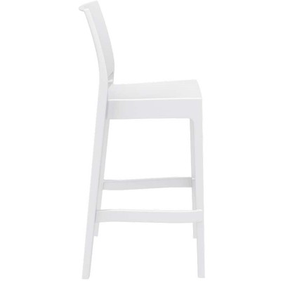 MAYA 75εκ. ΣΚΑΜΠΟ WHITE ΠΟΛ/ΝΙΟΥ Εξωτερικού Χώρου