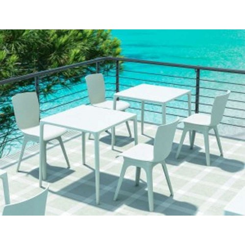 MANGO WHITE 72Χ72Χ72εκ. ΤΡΑΠΕΖΙ Εξωτερικού Χώρου