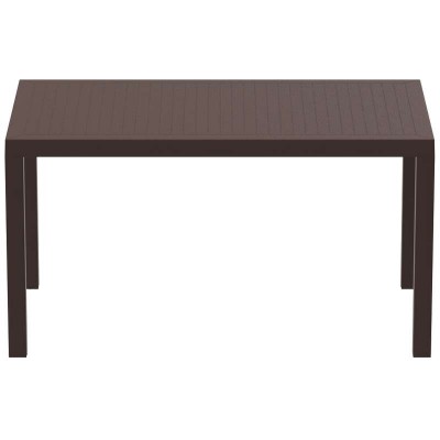 ARES ΤΡΑΠΕΖΙ 140Χ80Χ75εκ. BROWN ΠΟΛ/ΝΙΟΥ