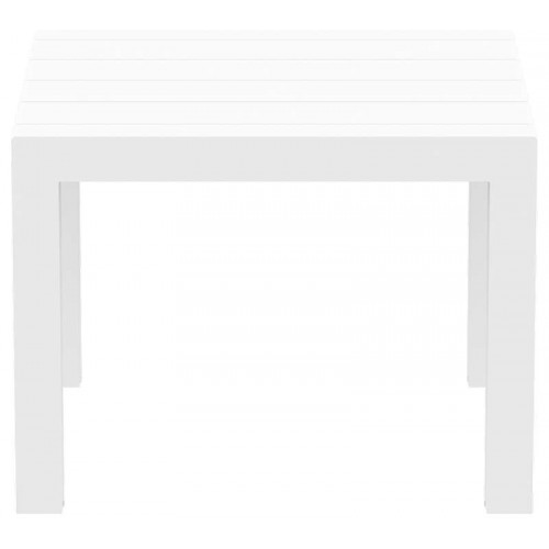 VEGAS WHITE 100X100/140Χ75εκ. ΕΠΕΚΤ.ΤΡΑΠΕΖΙ ΠΟΛ/ΝΙΟΥ Εξωτερικού Χώρου