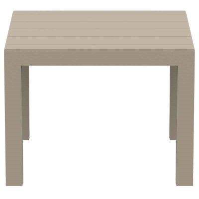 VEGAS TAUPE 100X100/140Χ75εκ. ΕΠΕΚΤ.ΤΡΑΠΕΖΙ ΠΟΛ/ΝΙΟΥ