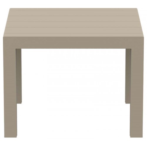 VEGAS TAUPE 100X100/140Χ75εκ. ΕΠΕΚΤ.ΤΡΑΠΕΖΙ ΠΟΛ/ΝΙΟΥ Εξωτερικού Χώρου