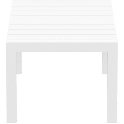 VEGAS WHITE 100X180/220Χ75εκ. ΕΠΕΚΤ.ΤΡΑΠΕΖΙ ΠΟΛ/ΝΙΟΥ