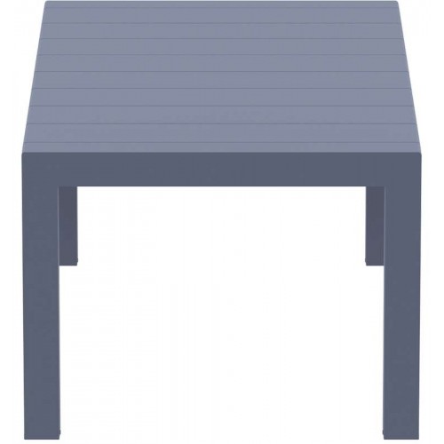 VEGAS DARK GREY 100X180/220Χ75εκ. ΕΠΕΚΤ.ΤΡΑΠΕΖΙ ΠΟΛ/ΝΙΟΥ Εξωτερικού Χώρου