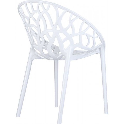 CRYSTAL GLOSSY WHITE(Σ4) ΠΟΛΥΘΡΟΝΑ Τραπεζαρία