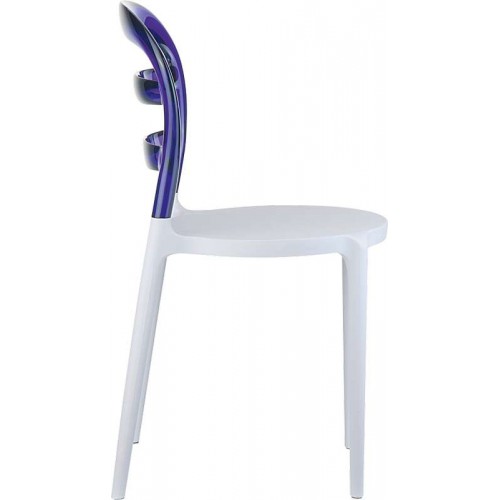 BIBI WHITE/VIOLET(Σ4)TRANSP.ΚΑΡΕΚΛΑ Τραπεζαρία