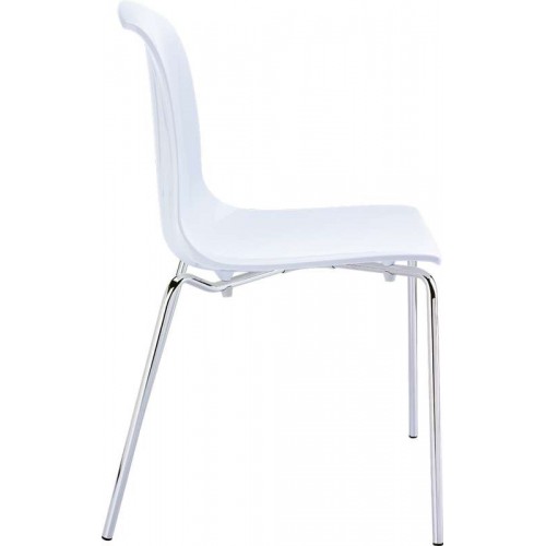 ALLEGRA GLOSSY WHITE(Σ4)ΚΑΡΕΚΛΑ Τραπεζαρία