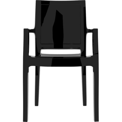ARTHUR GLOSSY BLACK(Σ4)ΠΟΛΥΘΡΟΝΑ 56X60X91εκ.