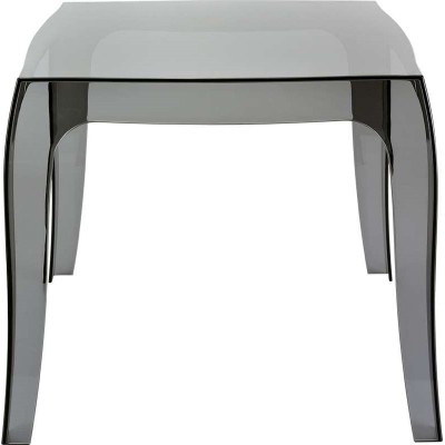 QUEEN BLACK TRANSP.(Σ4)51X51X43εκ. ΤΡΑΠΕΖΙ
