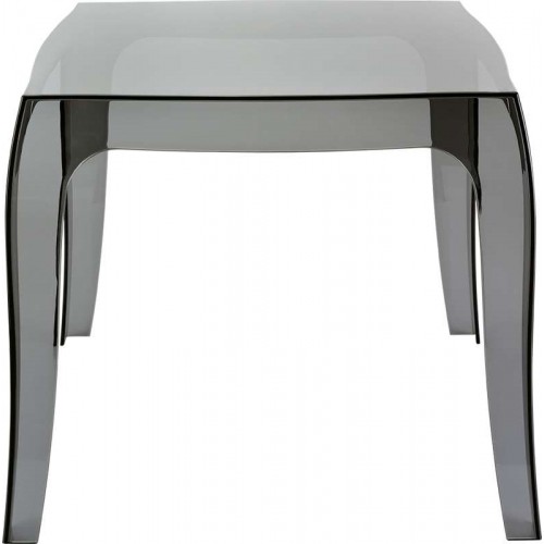 QUEEN BLACK TRANSP.(Σ4)51X51X43εκ. ΤΡΑΠΕΖΙ Εξωτερικού Χώρου