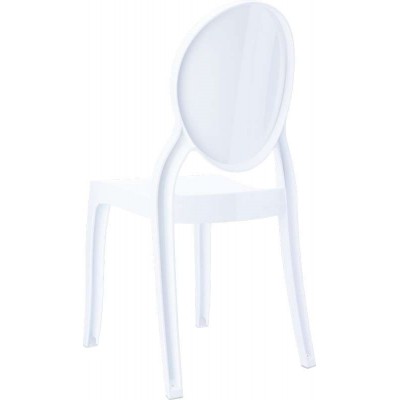 BABY ELIZABETH GLOSSY WHITE(Σ4)ΚΑΡΕΚΛΑΚΙ 30Χ34Χ63εκ.