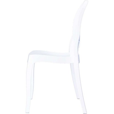 BABY ELIZABETH GLOSSY WHITE(Σ4)ΚΑΡΕΚΛΑΚΙ Τραπεζαρία
