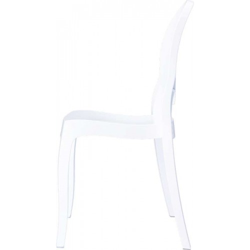 BABY ELIZABETH GLOSSY WHITE(Σ4)ΚΑΡΕΚΛΑΚΙ Τραπεζαρία