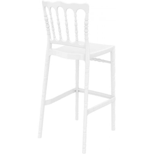 OPERA 75εκ.ΣΚΑΜΠΟ(Σ4)GLOSSY WHITE Εξωτερικού Χώρου