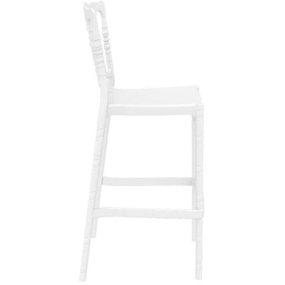 OPERA 75εκ.ΣΚΑΜΠΟ(Σ4)GLOSSY WHITE Εξωτερικού Χώρου