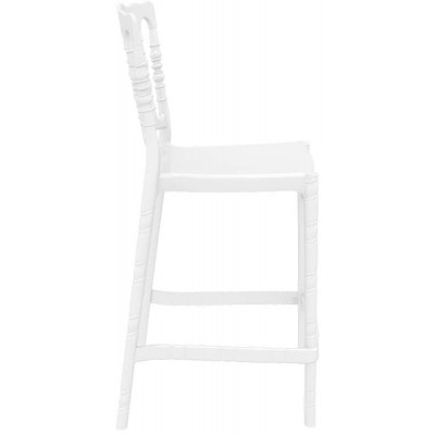OPERA 65εκ.ΣΚΑΜΠΟ(Σ4)GLOSSY WHITE Εξωτερικού Χώρου