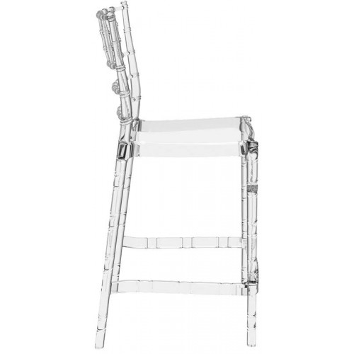 CHIAVARI 65εκ.ΣΚΑΜΠΟ(Σ4)CLEAR TRANSP. Εξωτερικού Χώρου