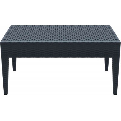 MIAMI DARK GREY ΤΡΑΠΕΖΙ 92Χ53Χ45εκ. ΠΟΛ/ΝΙΟΥ
