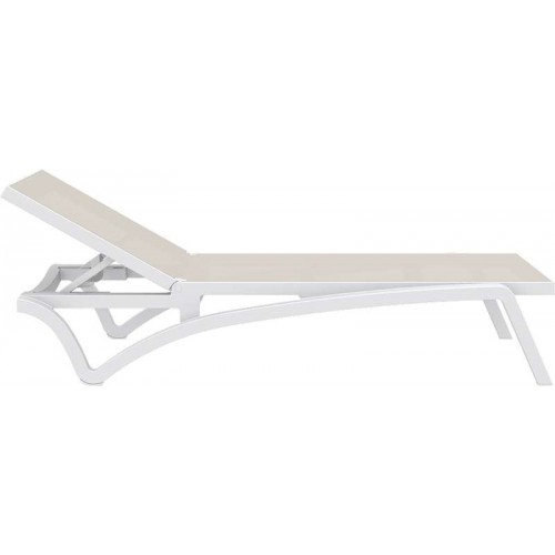 PACIFIC ΞΑΠΛΩΣΤΡΑ WHITE/TAUPE ΠΟΛ/ΝΙΟΥ Θαλάσσης – Παραλίας – Camping