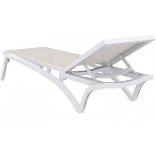 PACIFIC ΞΑΠΛΩΣΤΡΑ WHITE/TAUPE ΠΟΛ/ΝΙΟΥ Θαλάσσης – Παραλίας – Camping