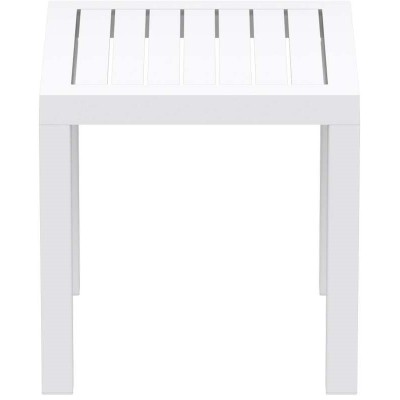 OCEAN WHITE ΤΡΑΠΕΖΙ 45Χ45Χ45εκ. ΠΟΛ/ΝΙΟΥ OCEAN WHITE ΤΡΑΠΕΖΙ 45Χ45Χ45εκ. ΠΟΛ/ΝΙΟΥ