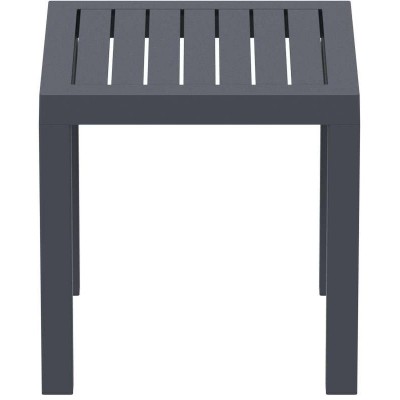 OCEAN DARK GREY ΤΡΑΠΕΖΙ 45Χ45Χ45εκ. ΠΟΛ/ΝΙΟΥ