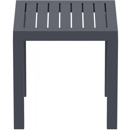 OCEAN DARK GREY ΤΡΑΠΕΖΙ 45Χ45Χ45εκ. ΠΟΛ/ΝΙΟΥ