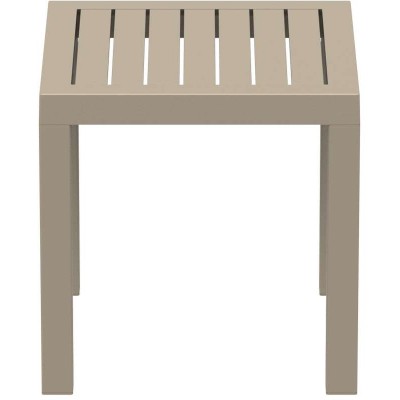 OCEAN TAUPE ΤΡΑΠΕΖΙ 45Χ45Χ45εκ. ΠΟΛ/ΝΙΟΥ
