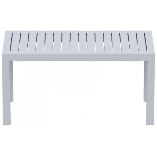OCEAN SILVER GREY ΤΡΑΠΕΖΙ 90Χ45Χ45εκ. ΠΟΛ/ΝΙΟΥ Εξωτερικού Χώρου