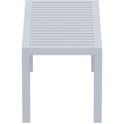 OCEAN SILVER GREY ΤΡΑΠΕΖΙ 90Χ45Χ45εκ. ΠΟΛ/ΝΙΟΥ Εξωτερικού Χώρου
