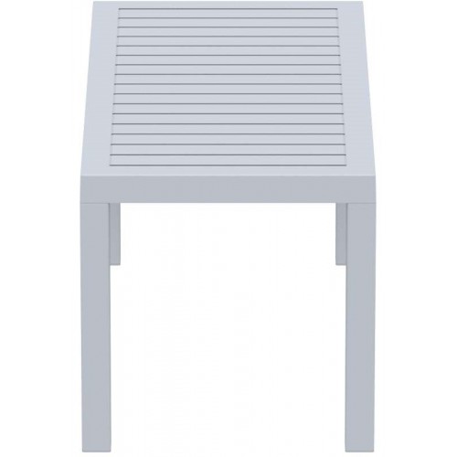 OCEAN SILVER GREY ΤΡΑΠΕΖΙ 90Χ45Χ45εκ. ΠΟΛ/ΝΙΟΥ Εξωτερικού Χώρου