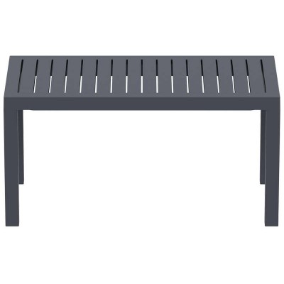 OCEAN DARK GREY ΤΡΑΠΕΖΙ 90Χ45Χ45εκ. ΠΟΛ/ΝΙΟΥ