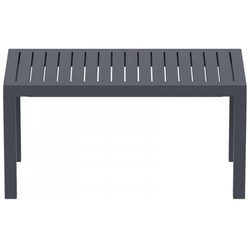 OCEAN DARK GREY ΤΡΑΠΕΖΙ 90Χ45Χ45εκ. ΠΟΛ/ΝΙΟΥ Εξωτερικού Χώρου