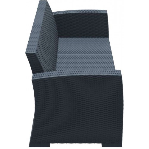 MONACO DARK GREY 3ΘΕΣΙΟΣ ΚΑΝΑΠΕΣ ΠΟΛ/ΝΙΟΥ Εξωτερικού Χώρου